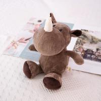 Muñeco De Peluche De 25cm Kawaii Con Animales Del Bosque León Tigre Elefante Mono Zorro Juguetes Para Dormir De Peluche Realistas Para Niños - details 20
