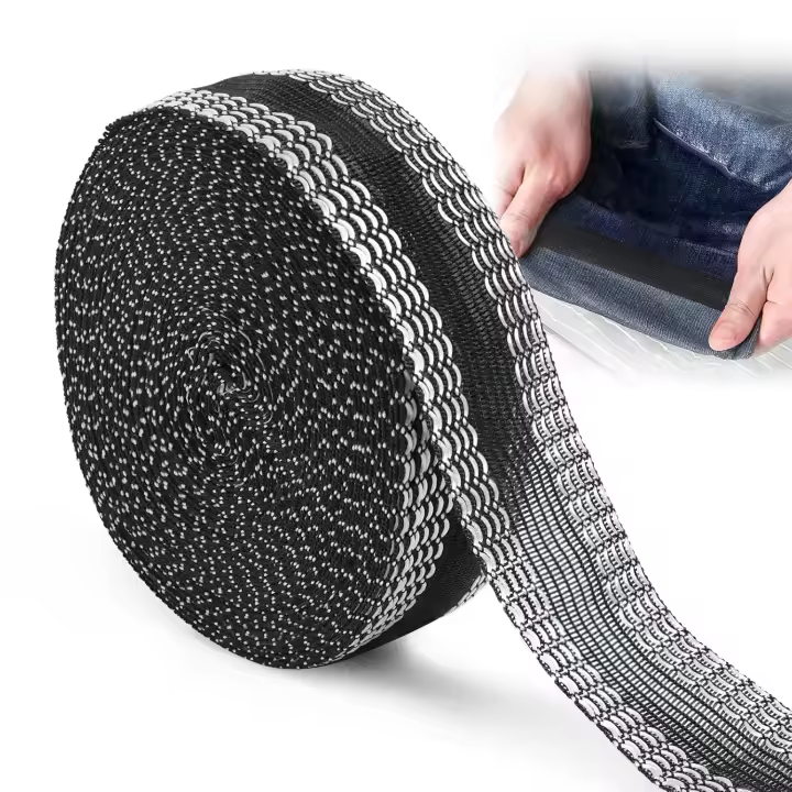 Ruban adhésif pour ourlet thermocollant pour Ourlets de Vêtements - 10 mètres, Idéal pour Pantalons, Jeans, Rideaux et Tissus Divers, Facile à Utiliser, Aucune Couture Nécessaire - 1