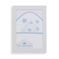 Don Algodón Capa de baño para bebé de Bambú super suave en color azul | Don Algodón | toalla de baño - details 0