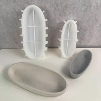 Molde De Silicona Para Vela De Barco Oval Y Caja De Cimento Jarra De Velas Herramientas Para DIY Decoración Del Hogar Regalos Almacenamiento De Joyería - details 3