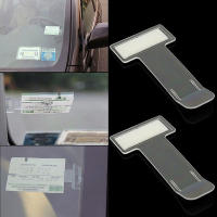 Porta Billetes De Parqueo Para Coche Clip De Plástico ABS Gancho Para Ventanas Anteriores Soporte Para Tarjetas Y Facturas - details 0