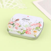 Caja De Almacenamiento Portátil Mini De Metal Con Tapa Y Bisagra Estuche Rectangular Para Caramelos Y Píldoras Organizador Para El Hogar - details 3