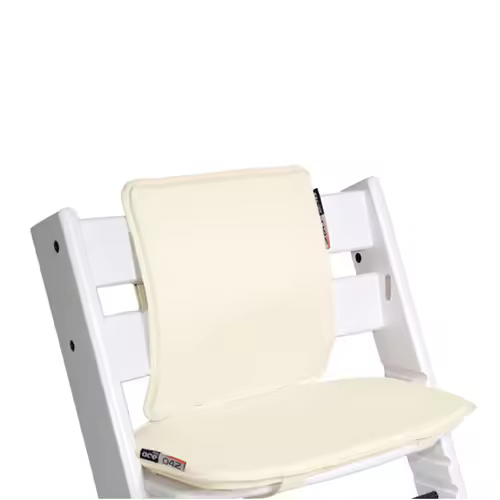 Baby Ace Cojin para trona evolutiva de madera color blanco roto - 1