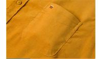 Camisa Larga De Manga Para Hombre Algodón Puro Corduroy Retro Resistente a Rasguños Y Desgaste Ropa Casual Social Diaria - details 6