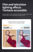 Luz De Video Profesional LED Tri-Color ZU80 Con Montura Bowens Mini 80W COB 2500-6500K Para Fotografía Y Streaming Outdoor - details 10