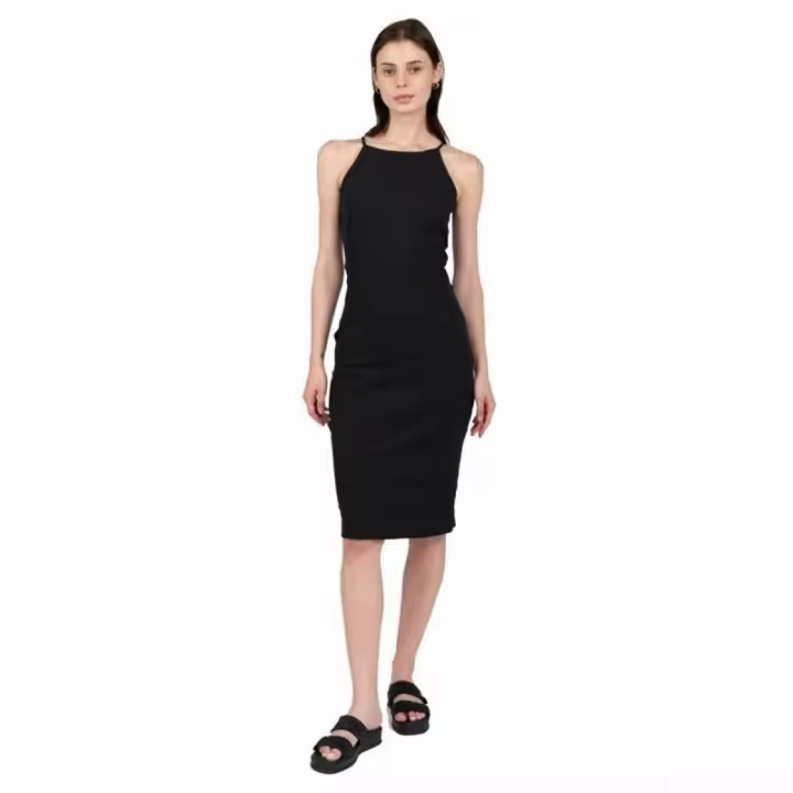 Vestido 24COLOURS Negro Casual - 1
