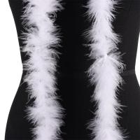2M Boa De Plumas Para Árbol De Navidad Decoración De Fiesta De Boda Traje De Noche Adorno De Tela Con Cinta Artículos De Ropa Para Mujeres Material De Poliéster - details 16