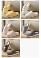 Zapatillas Casuales De Pelo Fluffy Para Mujer Invierno Plush Zapatos Planos Diseñador Moda Elegante Para El Hogar Con Plataforma Y Fondo Grueso - details 12