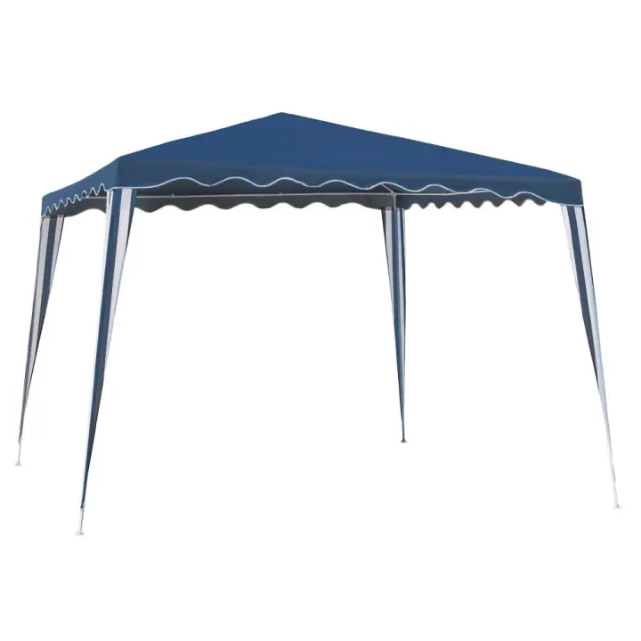 Carpa Cenador Gazebo Desmontable 3 x 3 m Azul LOLAhome - 1