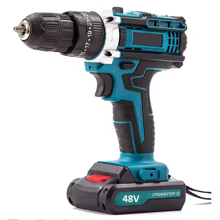 Taladro Percutor Inalámbrico 48V con Batería de Litio | Destornillador Multifunción Todo en Uno m2 tec - 1