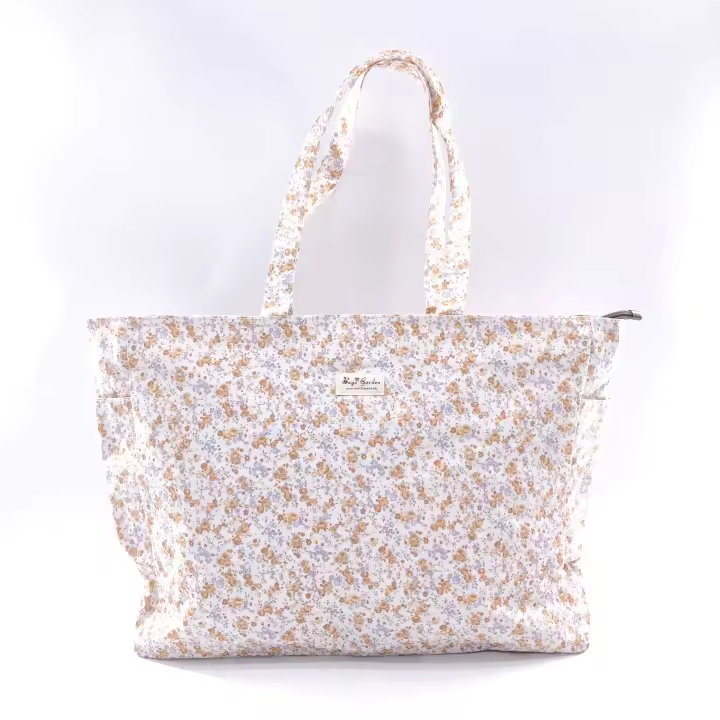Bagsgarden- Bolso de playa impermeable floral, gran capacidad para traje de baño y toallas, ideal para natación, gimnasio y playa - 1