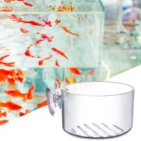 Vaso De Cristal Para Acuario Con Aspiradores Para Cultivar Semillas De Plantas Acuáticas Y Coral Adorno Para Tanque De Peces - details 3