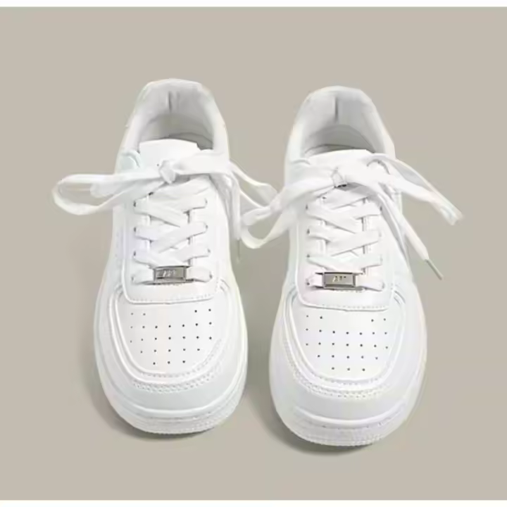 Zapatillas hombre blancas estilo sneakers - 1