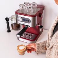 XSQUO Useful Tech Vital. Cafetera Express. Espresso y Cappuccino, 1350w, 20 bar, Vaporizador Orientable, Digital. Vital Espresso Robusta. - details 4