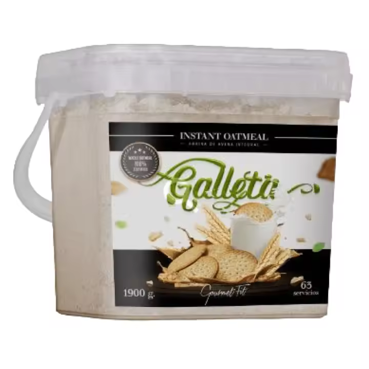 Perfect Nutrition Instant Oatmeal 1,9 Kg - Avena Integral con Proteínas de Liberación Sostenida y Fibra para Tortitas y Postres Nutritivos - 1