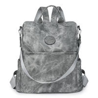 Mochila de verano para mujer, nueva, de PU, multifuncional, antirrobo, de un solo hombro, tipo mensajero, bolso de viaje - details 2