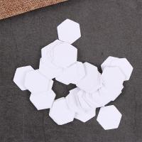 100PCS Plantillas Hexagonales Para Patchwork Y Costura DIY Herramientas Para El Arte De La Costura Tamaños Variados Para Mujeres Y Hombres Material De Poliéster Y Papel - details 5