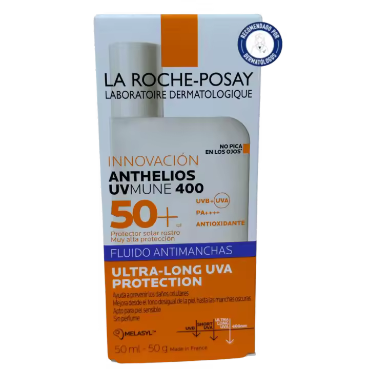 LA ROCHE POSAY ANTHELIOS  FLUIDO ANTIMANCHAS 50+ 50ML - 1