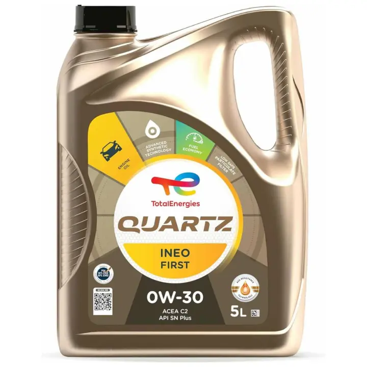 ACEITE TOTAL INEO C2 FIRST 0W30 5 LITROS  CITROEN PEUGEOT - 1