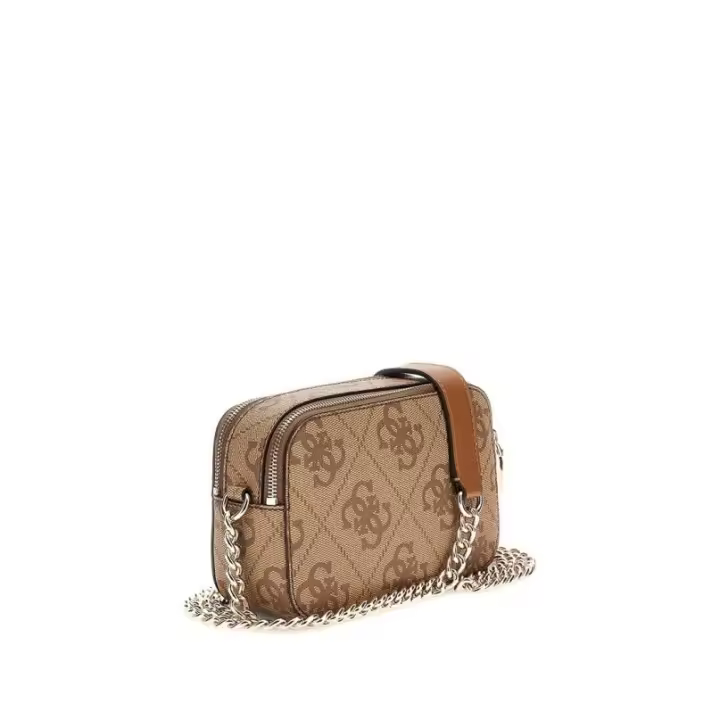 Bolso bandolera pequeña GUESS hwos86-54140 taupe - 1