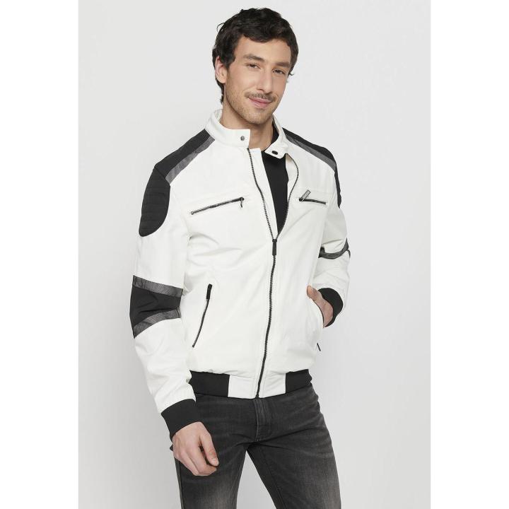 Cazadora Bomber Técnica Koroshi Urbana Estilo Racing