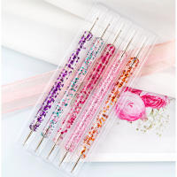 Set De Pinceles Para Arte De Uñas Con Pluma De Terapia De Luz Colorida Y Doble Punta Herramientas De Uñas Precisas - details 6