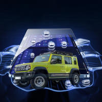 Película Protectora Para Pantalla De Navegación Anti-Arrugas Para Suzuki Jimny 2023 2024 5-Puertas 8-pulgadas Accesorios De Interior Del Coche - details 5