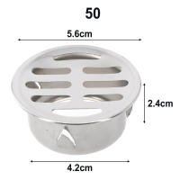 Tapa De Desagüe Para Baño Balcones Jardines Y Tejas Anti-Obstrucción Con Captador De Pelo Strainer De Piso 1 Pieza - details 3
