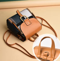 Mochila De Piel PU Pequeña Para Mujer Estilo Retro Cuadros Calidad Superior Viaje Mochila Escuela Bolsa De Hombro Moda - details 10