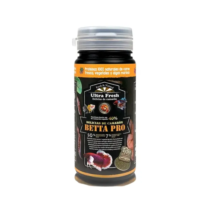 AZOO - Ultra Fresh - Betta Premium Pellet - Alimento para Peces Betta - 1