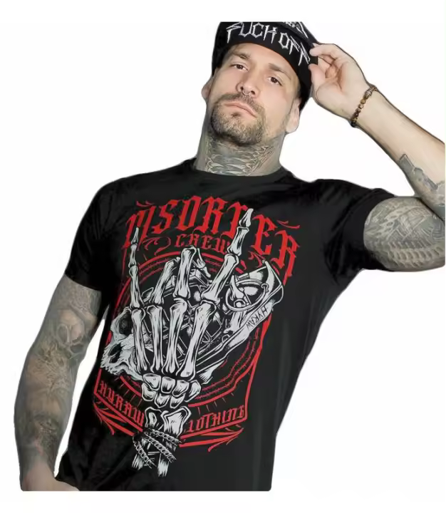 Camiseta Hombre Bombtrack Manga Corta HYRAW FW22-M01 - 1