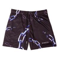 Shorts De Verano Para Hombre 2023 Malla Transpirable Estampado De Fuego Quick-Drying Pantalones De Baloncesto Y Running Casual - details 12