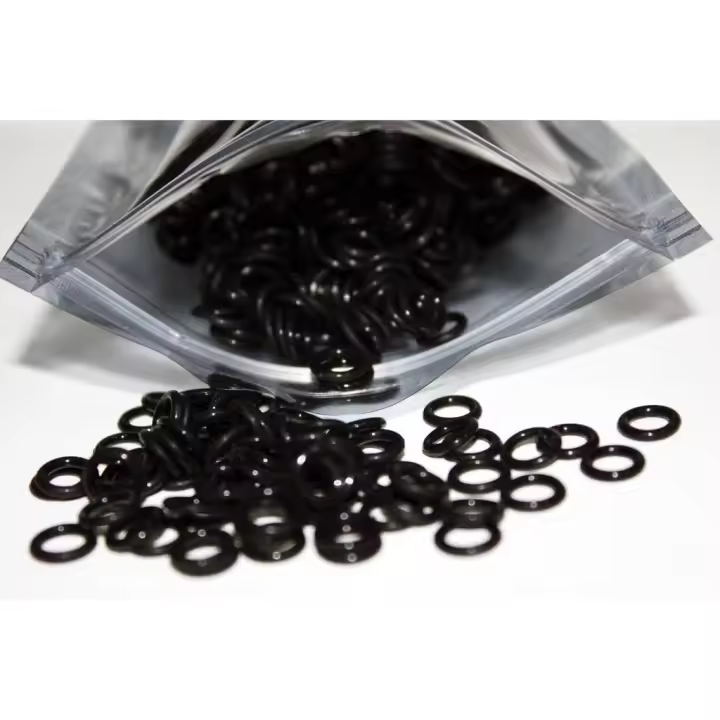 150pcs Anillos De Goma Para Teclado Mecánico MX Absorbedores De Choque Silenciadores under Key Caps Rojos Negros Y Claros - 1