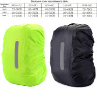 Cubierta Impermeable Reflectante Para Mochila Deportiva Seguridad Nocturna Ciclismo Camping Senderismo 10-70L Material Nylon Unisex - details 12