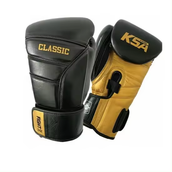 Vitalgym Guantes de Boxeo Vital Gym Ksa 12oz con Tiras de Velcro Ajustables - 1