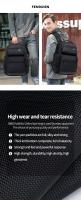 Mochila Multifuncional Para Hombre Fenruien 43L Capacidad Grande Con Cargador USB Impermeable Y Portátil Para Viajes - details 8