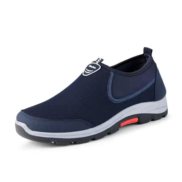 Zapatillas De Verano Para Hombre Ligera Y Transpirable Zapatillas Hombre Casuales Con Cordones Slip-on Loafers Antideslizantes Y Transpirables - 1