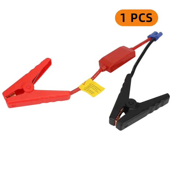 Cable De Saltar De Batería Con Conector EC5 Para Coches Y Camiones 12V Dispositivo De Inicio Con Pinzas De Alligator - 1