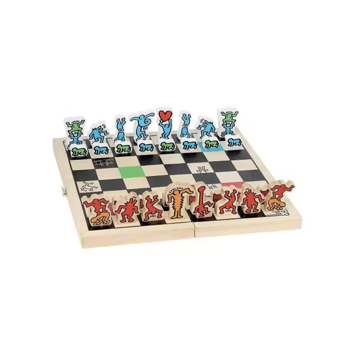 Juegos de mesa y habilidades Juego de Mesa - Ajedrez Keith Haring - Vilac 9229 VI9229 - 1
