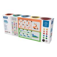 Pasta Blanda Para Modelar 10 Colores Caja 10 Botes 85 g Pasta Blanda Moldear Basic Soft Dough Pasta Infantil Plastilina A Base De Trigo  - Milan - details 1