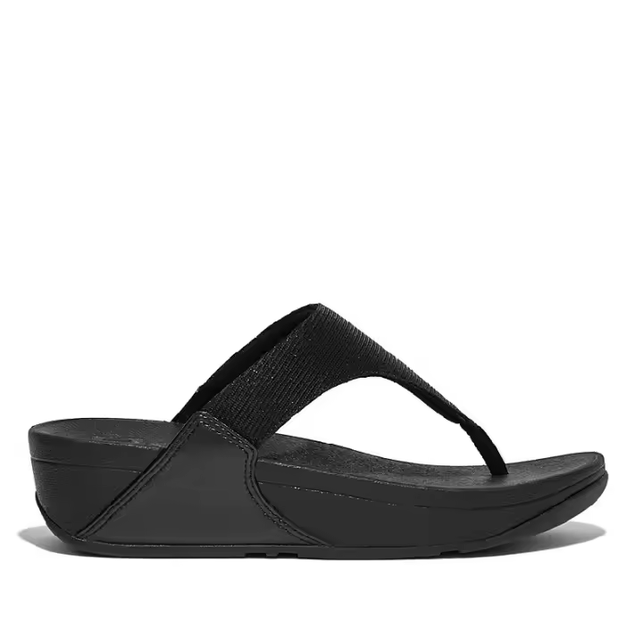 FITFLOP LULU SHIMMERLUX TOE-POST SANDA FZ7 - 1