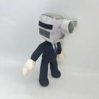 Muñeco De Peluche Skibidi Toilet Clockman Titan TV Man Speakerman Juguete De Horror Para Niños Regalos De Cumpleaños Y Navidad Material De Algodón PP Relleno - details 61