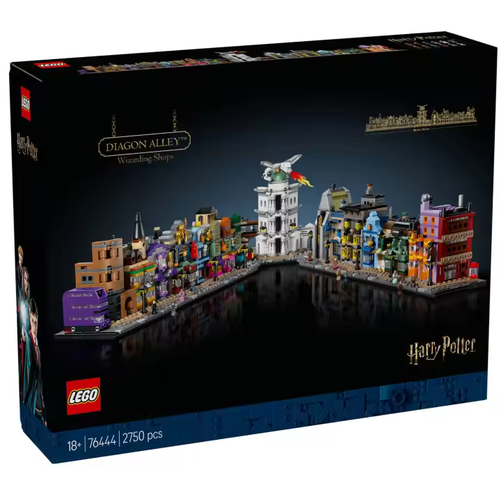 LEGO HARRY POTTER - TIENDAS MÁGICAS DEL CALLEJÓN DIAGON, 76444,  TIENDA CON LICENCIA OFICIAL - 1