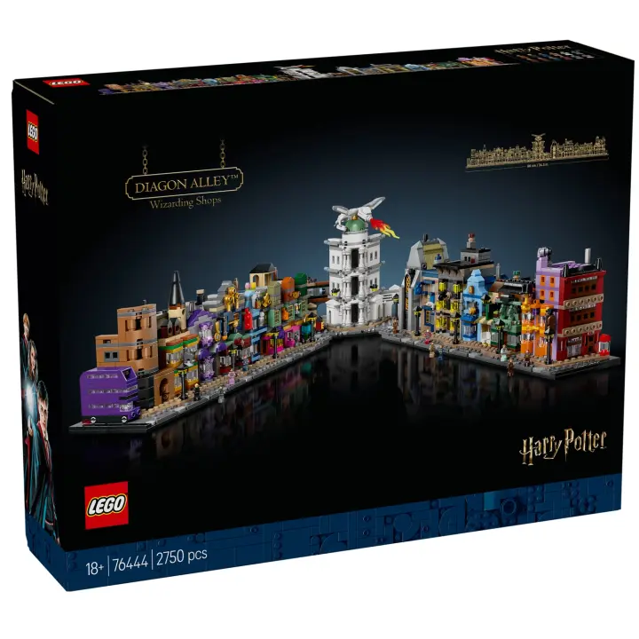 LEGO HARRY POTTER - TIENDAS MÁGICAS DEL CALLEJÓN DIAGON, 76444,  TIENDA CON LICENCIA OFICIAL - 1
