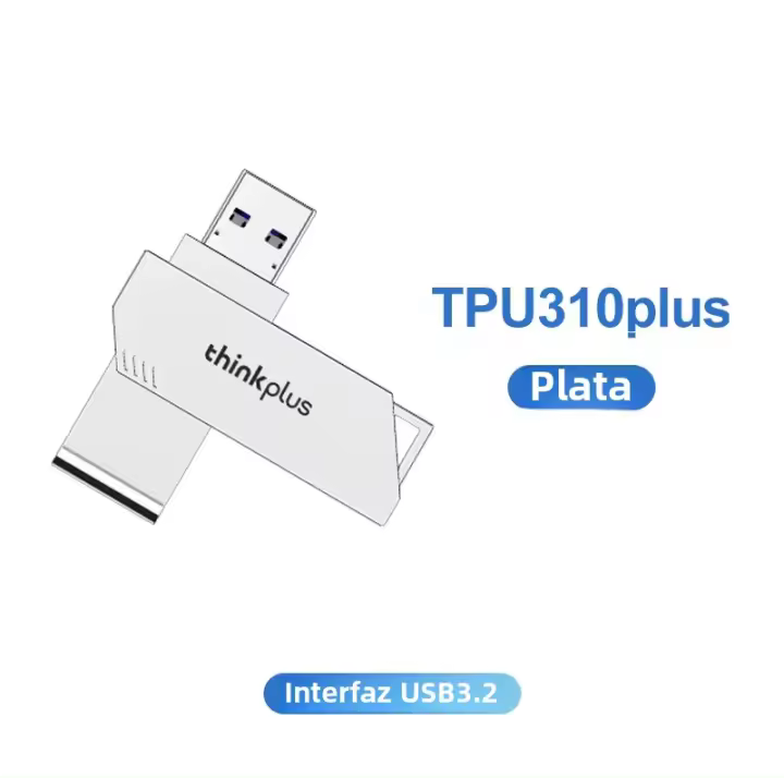 ThinkPlus USB 3.2 PenDrive Para Lenovo 64GB 128GB 256GB Memoria Stick USB Para Teléfono Laptop O Versión Superior - 1
