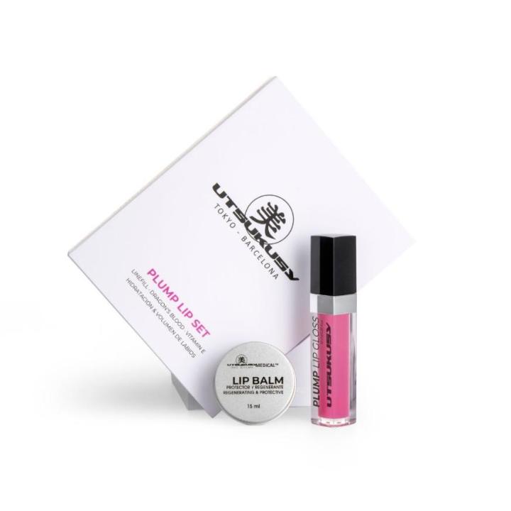 UTSUKUSY - PLUMP LIP SET PLUMP LIP 10ML + LIP BALM 15ML — oferta en Miravia