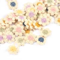 50Pcs Parches De Flores Mini 2cm 5 Colores Para Bordado Y Costura Accesorios De Ropa Y Decoración Del Hogar Hechos a Mano - details 0