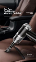 Aspiradora Portátil Para Coche 9000pa Mini Limpiador De Interiores Sin Cable Con Carga Tipo-C 120W Aspiradora Mano Para Automóvil - details 0