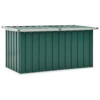 vidaXL Caja de almacenaje para jardín 129x67x65 cm en color Gris/Marrón/Antracita y más - details 3