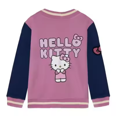CHAQUETA COTTON BRUSHED BASEBALL HELLO KITTY - 1